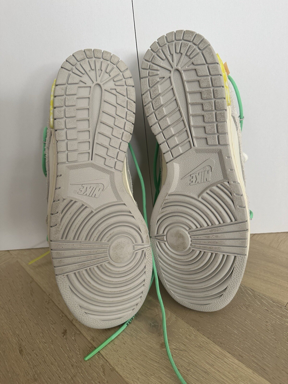 OFF WHITE X NIKE Taglia 10 Nike Off White x Dunk Low lotto 14 di 50