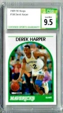 1989 Hoops Derek Harper CSG 9.5 