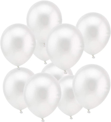100 Perlweiße Latex-Luftballons, 12 Zoll, für Helium geeignet