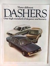 Catalogo brochure vendita tre diversi cruscotti VW Dasher 1978 vintage Volkswagen