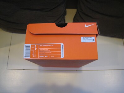 Nike Zoom Vaporfly 4% Obsidian Men's Size 8 Medium New