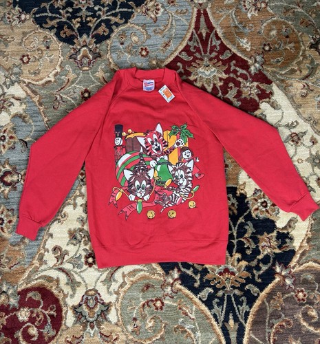 Vintage 90s Hanes Christmas Sweater Crewneck