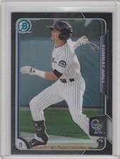 2015 Bowman Chrome Prospects Black Asia Refractors #BCP18 Forrest Wall