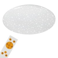 Led Deckenleuchte Dimmbar Fernbedienung Sternendekor Cct 50W Metall Briloner