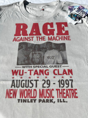 Rage Against the Machine Tour Unisex T shirt Full Size S-3XL BE2500