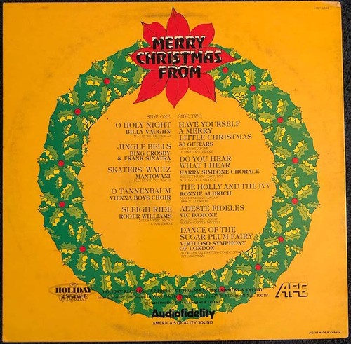 Various Artists - 'Wonderful World of Christmas Vol 2' vinyl (1981) HDY-1933 - Picture 2 of 3