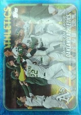 2024 Topps Base Set Series 2#688 Oakland Athletics Blue Foil