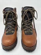 DEXTER VTG CLASSIC MENS HIKING BOOTS ROF INSULATED BROWN LEATHER 7.5N
