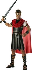 ADULT MEN'S HERCULES, GLADIATOR, OR ROMAN WARRIOR COSTUME - L 42-44" CHEST