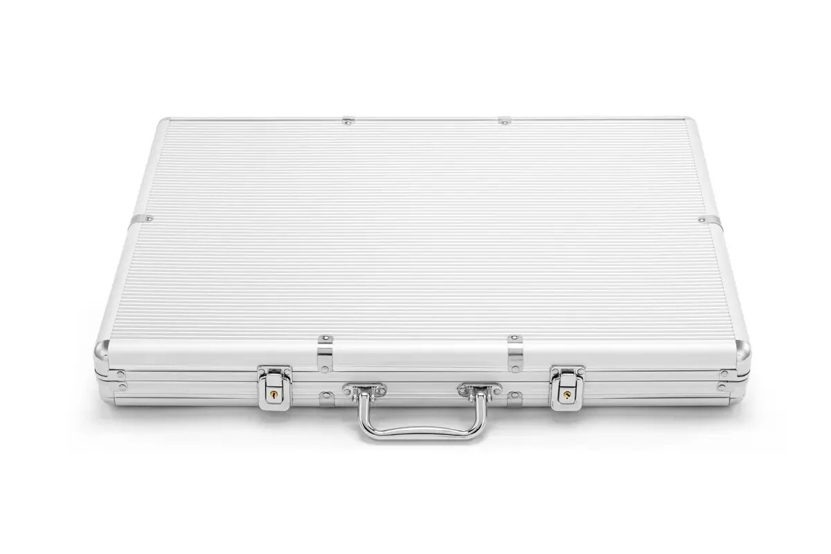 1000PC Chips Poker Chip Set TEXAS HOLD'EM Casino Gambling Party Game