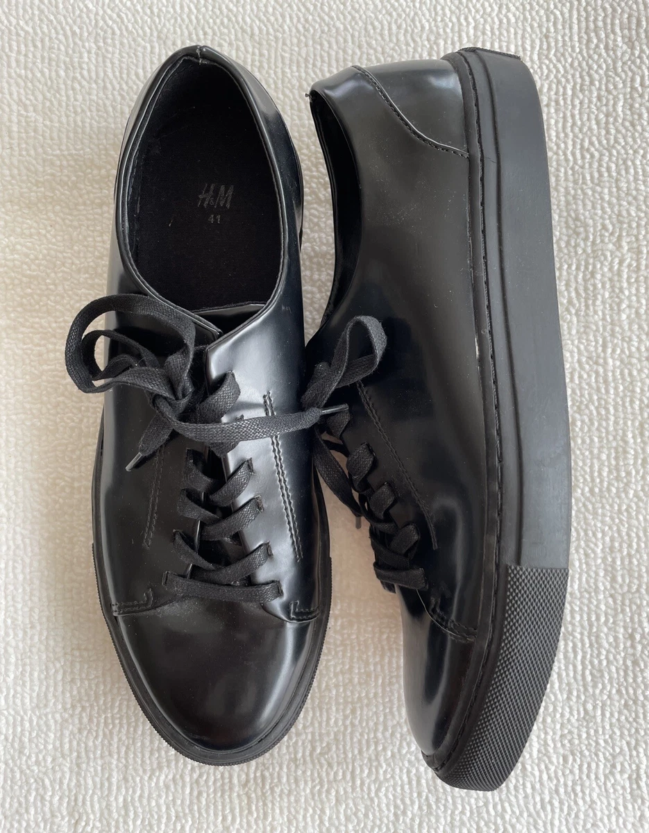 H&m black clearance shoes