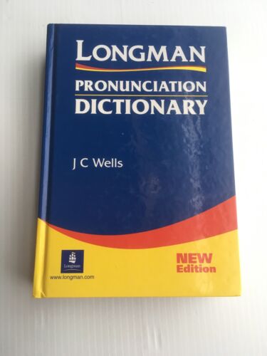 Longman Pronunciation dictionary jc wells new edition hardback | eBay