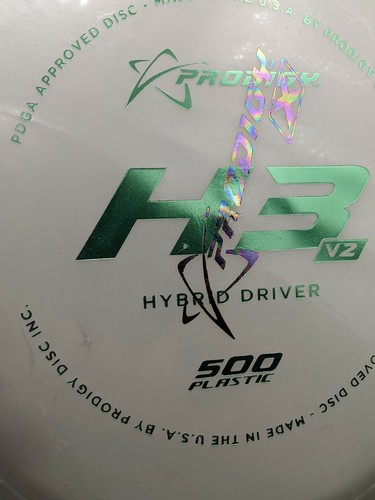 New Prodigy 500 H3v2 Hybrid Driver Factory Second Disc Golf Disc 175 Grams - Picture 2 of 7