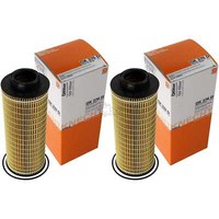 2X Mahle / Knecht ÖLfilter OX 376D Oil Filter