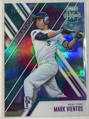 Mark Vientos 2017 Elite Extra Edition Aspirations Tie-Dye #d 25/25 #59 Rookie
