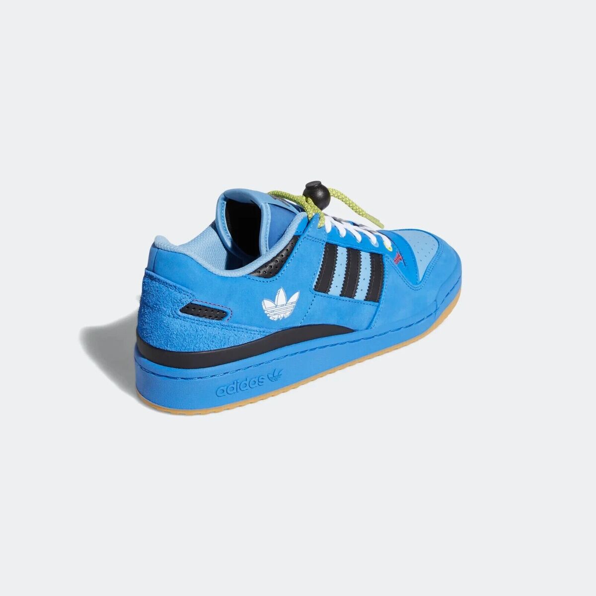 adidas Forum Low Blue Hebru Brantley Rocket Sneakers Men's adidas Forum Low Blue Hebru Brantley Rocket Sneakers Men's