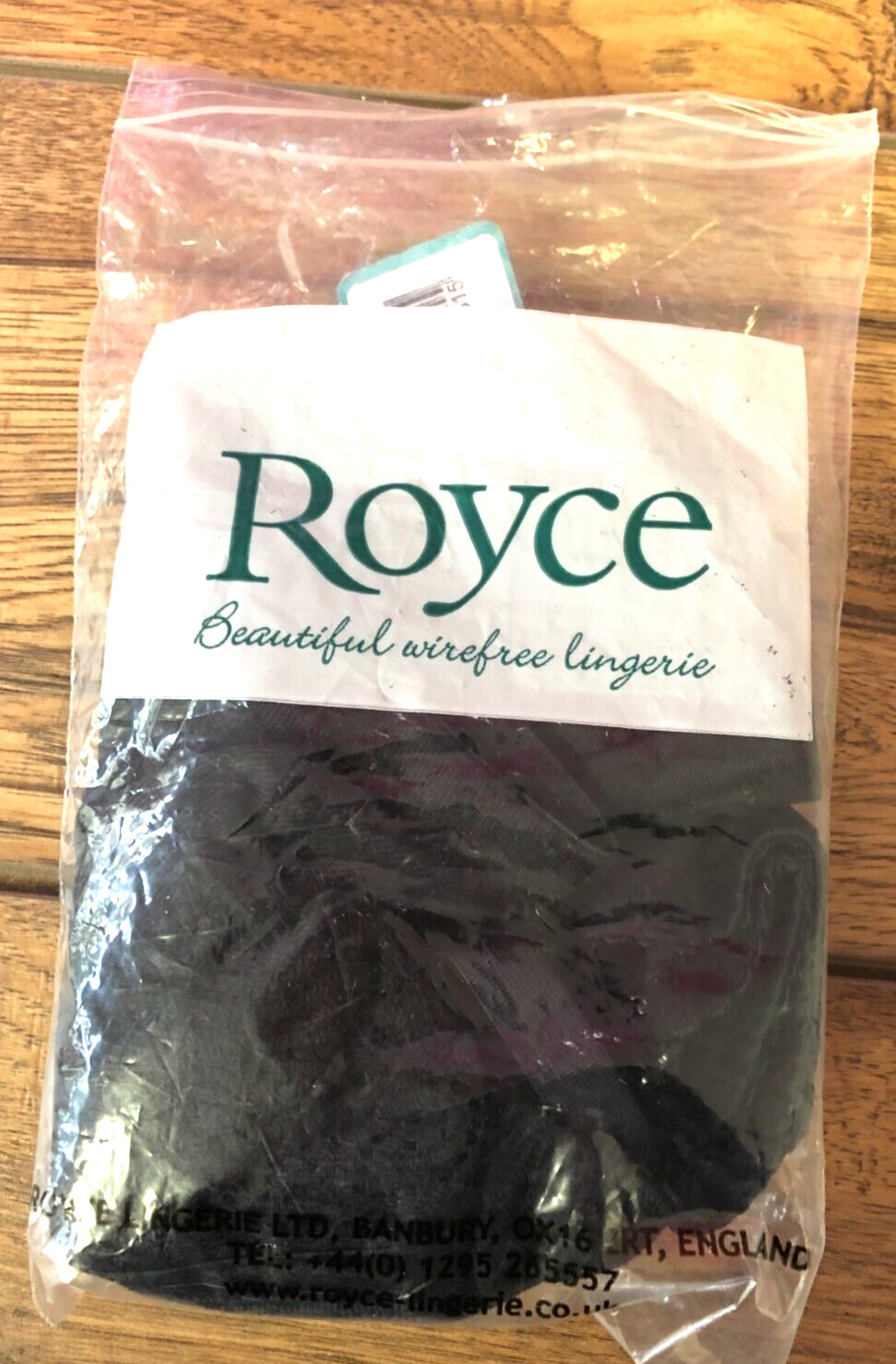 Royce Nursing Bra 34H Black Jasmine 469 Full Cup New with Tags image 6