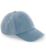 Image of Vintage Baseball Cap, Low Profile Washed Hat, Pre-Curved Urban On-Trend Style