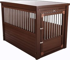 New Age Pet ecoFLEX Pet Crate/End Table, X-Large, Russet