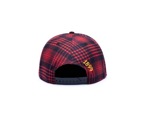 FC Barcelona Flat Brim Snapback Hat "Hooligan" Officially Licensed Fan Ink - Picture 4 of 4
