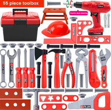 Children s Toolbox Engineer Simulation Repair Tools Toy Box Set For Kids NEW