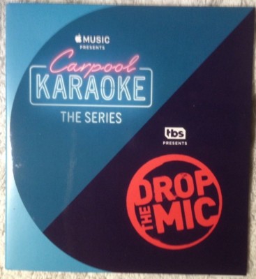Carpool Karaoke James Cordon LeBron James 2018 CBS FYC Emmy DVD Pressbook 2 Eps 