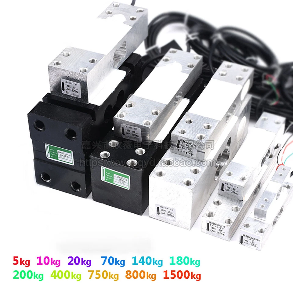 Wägezelle Wiegesensor Wiegezelle Gewichtssensor Module 5Kg - 1500Kg für PLC DIY - Bild 1 von 1