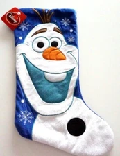 Disney Olaf Christmas Stocking Snowman Frozen Holiday Gift Present Cute Decorate