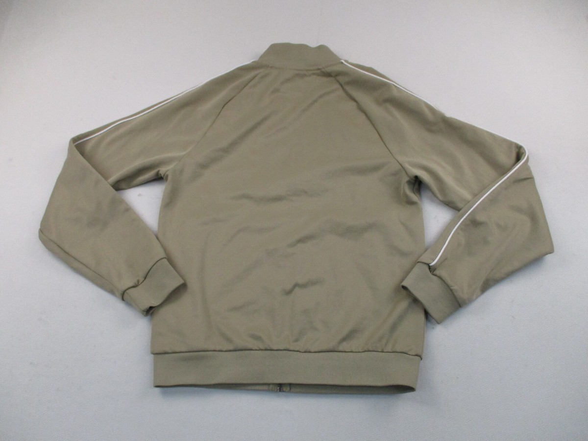 Nike Track Jacket Mens XS Brown Long Sleeve Windbreaker Zip