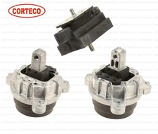 Auto Transmission Mount + Engine Motor Mounts (Left + Right) Kit CORTECO for BMW