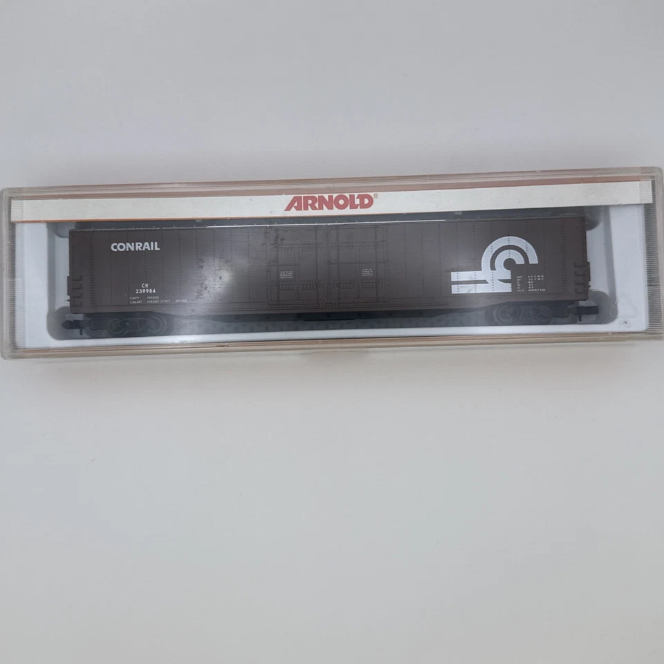 NIOB N ARNOLD 5323 CONRAIL 80' высокий куб коробка автомобиля модель железной дороги - Изображение 2 из 4