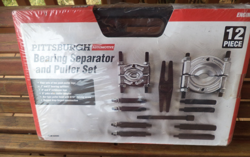 Pittsburgh Automotive 62593 Bearing Separator & Puller Set Mechanic Farm Equip - Foto 3 di 4