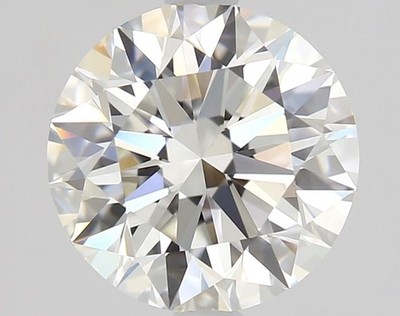 Round 1.50 Carat Certificate AGI Natural Mined Diamond Loose G color IF clarity