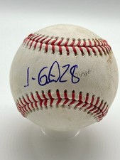 Jorge Guzman Signed Autographed Official Major League Baseball Beckett COA