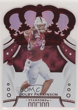 2020 Panini Chronicles Draft Picks Crown Royale Mirror Red Colby Parkinson f0n