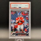 2024 Topps Bowman U Now  Jaxson Dart PSA 10 – SEC Record Setter – #10 Ole Miss