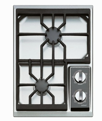 #ad Wolf CT15G S LP 15quot; Stainless Steel Liquid Propane Cooktop $849.99
