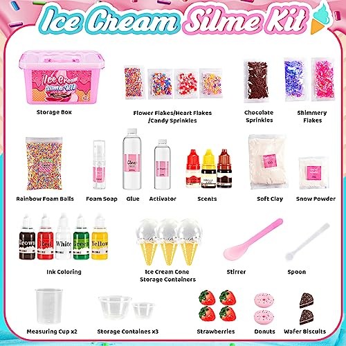 Veopoko Slime Kits for Girls, 6 7 8 9 10 11 12 Year Old Girl Gifts Craft Kits - Zdjęcie 3 z 5
