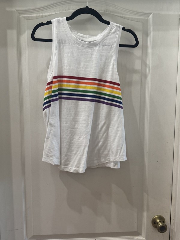 Girl's Secret Treasure Rainbow Tank Top Size Large (12-14)