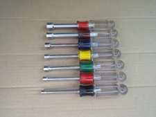 Vtg Craftsman 7 Pc Nut Driver Lot Sae Usa Work Well - Please Read Vtg Craftsman 7 Pc Nut Driver Lot Sae Usa Work Well - Please Read