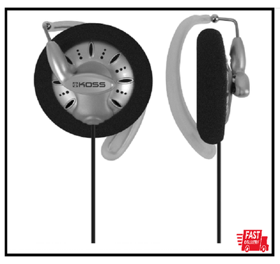 #ad Koss KSC75 Portable On Ear Clip Headphones Retro Style Ultra Lightweight Silv $26.70