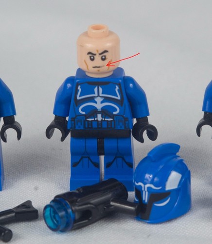 3 Lego Star Wars Senate Commandos & Senate Commando Captain sw0614 sw0613 sw0288 - Picture 3 of 4