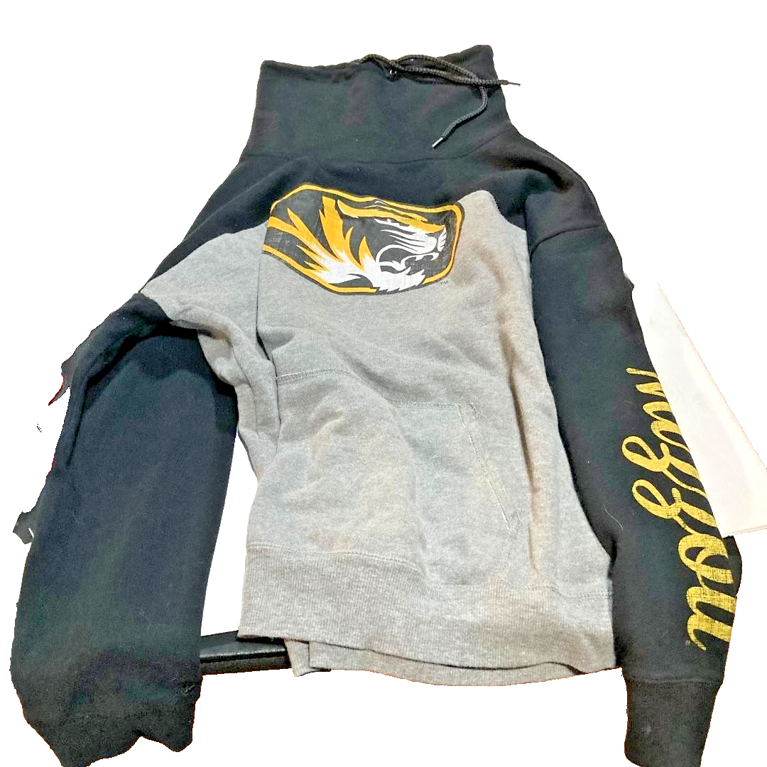 Mizzouロゴ入りColosseum XLウェア Mizzou Tigers sweatshirt Colosseum Large turtleneck UMC COMO