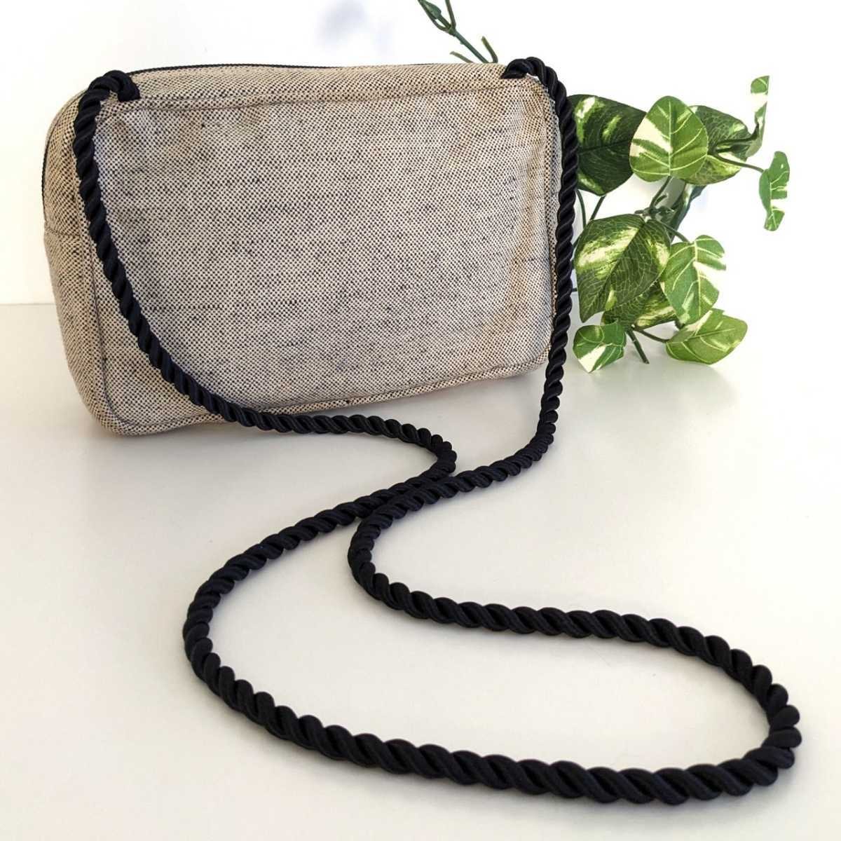 Prada Sport Sacoche Pouch Vintage Black Nylon Shoulder Bag Authentic thumbnail 3