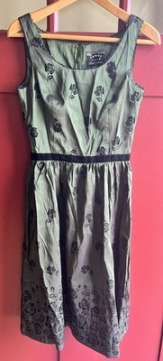 green emerald velvet dress Moon Dance Strapless Dress in Sage
