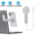 Magnetic Laptop Phone Mount Car Holder Fast Wireless Charger for iPhone 17 16 15