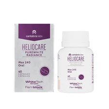 HELIOCARE MAX240 PureWhite Radiance Whitening Anti Melasma Skin Care 60 Caps