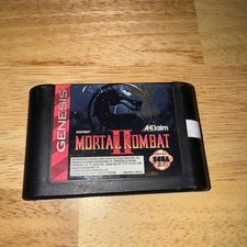 Mortal Kombat II (Sega Genesis, 1994) Cartridge Tested! Great Condition!