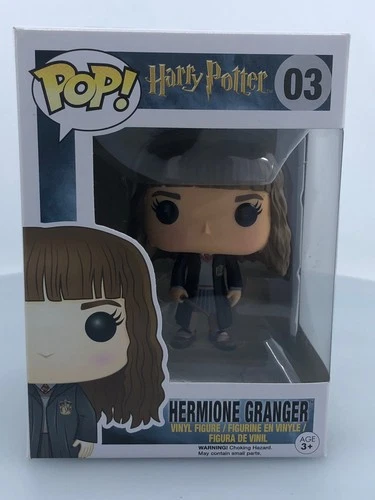 Funko POP! Harry Potter Hermione Granger #3 Vinyl Figure DAMAGED BOX SEE PICS