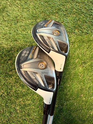 *2 Piece* 2011 Taylormade Rescue 18° & 21° Hybrids Aldila RIP 65 Regular Flex